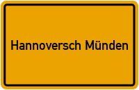 Wo liegt Hannoversch Münden?