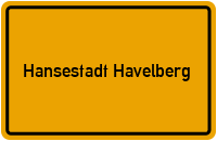 Pritzwalker Straße in 39539 Hansestadt Havelberg