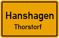 Straßen in Hanshagen Thorstorf
