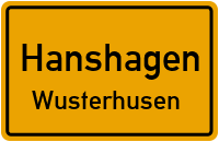 Straße Der Freundschaft in HanshagenWusterhusen