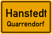 Dorfstraße in HanstedtQuarrendorf