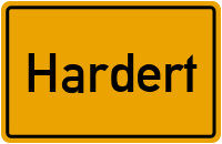 Bergstraße in Hardert