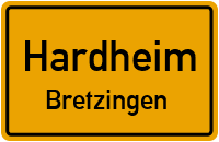 Pfarrgasse in HardheimBretzingen