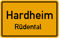 Rüdentaler Straße in 74736 Hardheim (Rüdental)