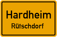 Brandweiherweg in 74736 Hardheim (Rütschdorf)