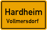 Schützenhausweg in HardheimVollmersdorf