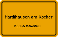 Öhringer Straße in 74239 Hardthausen am Kocher (Kochersteinsfeld)