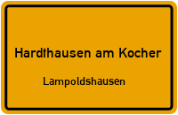 Wasserturmweg in 74239 Hardthausen am Kocher (Lampoldshausen)
