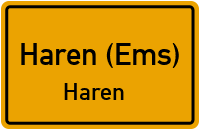 Kirchstraße in Haren (Ems)Haren