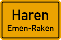 Am Donnerberg in HarenEmen-Raken
