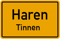 Pastoratstraße in HarenTinnen