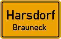 Straßen in Harsdorf Brauneck