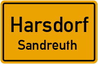 Straßen in Harsdorf Sandreuth
