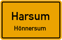 Eichendorffstraße in HarsumHönnersum