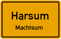 Maschstraße in HarsumMachtsum
