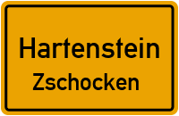 Poststraße in HartensteinZschocken