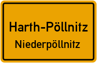 Straße Des Friedens in Harth-PöllnitzNiederpöllnitz