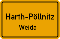 Kurze Straße in Harth-PöllnitzWeida