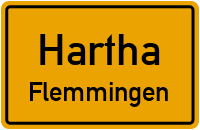 Weststraße in HarthaFlemmingen