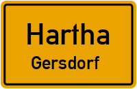 Buswendeplatz in 04746 Hartha (Gersdorf)