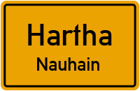 Straßenverzeichnis Hartha Nauhain