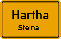 Dorfstraße in HarthaSteina