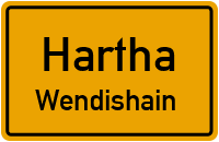 Tannenbergweg in HarthaWendishain
