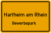 Biengener Straße in Hartheim am RheinGewerbepark