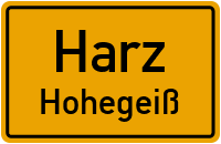 Kunzenbachsweg in HarzHohegeiß