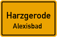Kanzellinie in HarzgerodeAlexisbad