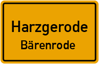 Bärenrode in HarzgerodeBärenrode