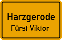 Fürst Viktor in HarzgerodeFürst Viktor