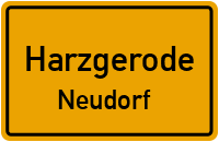 Gemeindestraße in 06493 Harzgerode (Neudorf)