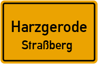 Hintergasse in HarzgerodeStraßberg