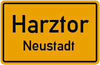 Straßenverzeichnis Harztor Neustadt