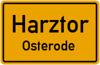 Straßenverzeichnis Harztor Osterode