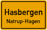 Osnabrücker Straße in HasbergenNatrup-Hagen