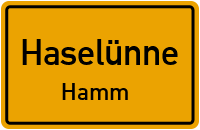 Glupenstraße in HaselünneHamm