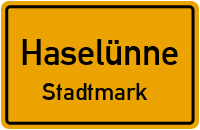 Wiesenweg in HaselünneStadtmark