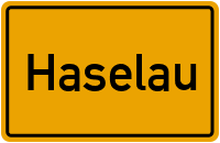 City Sign Haselau