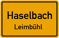 Straßenverzeichnis Haselbach Leimbühl