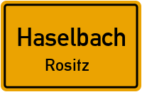 Oststraße in HaselbachRositz