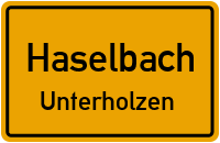 Straßenverzeichnis Haselbach Unterholzen
