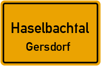 Lessingstraße in HaselbachtalGersdorf