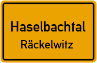Schulstraße in HaselbachtalRäckelwitz