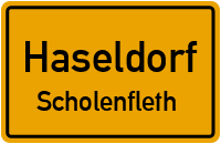 Hafenstraße in HaseldorfScholenfleth
