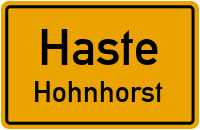 Hauptstraße in HasteHohnhorst