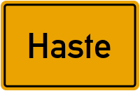Haste in Niedersachsen
