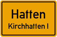 Hauptstraße in HattenKirchhatten I