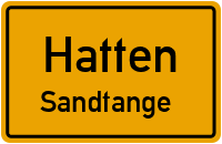 Straßen in Hatten Sandtange